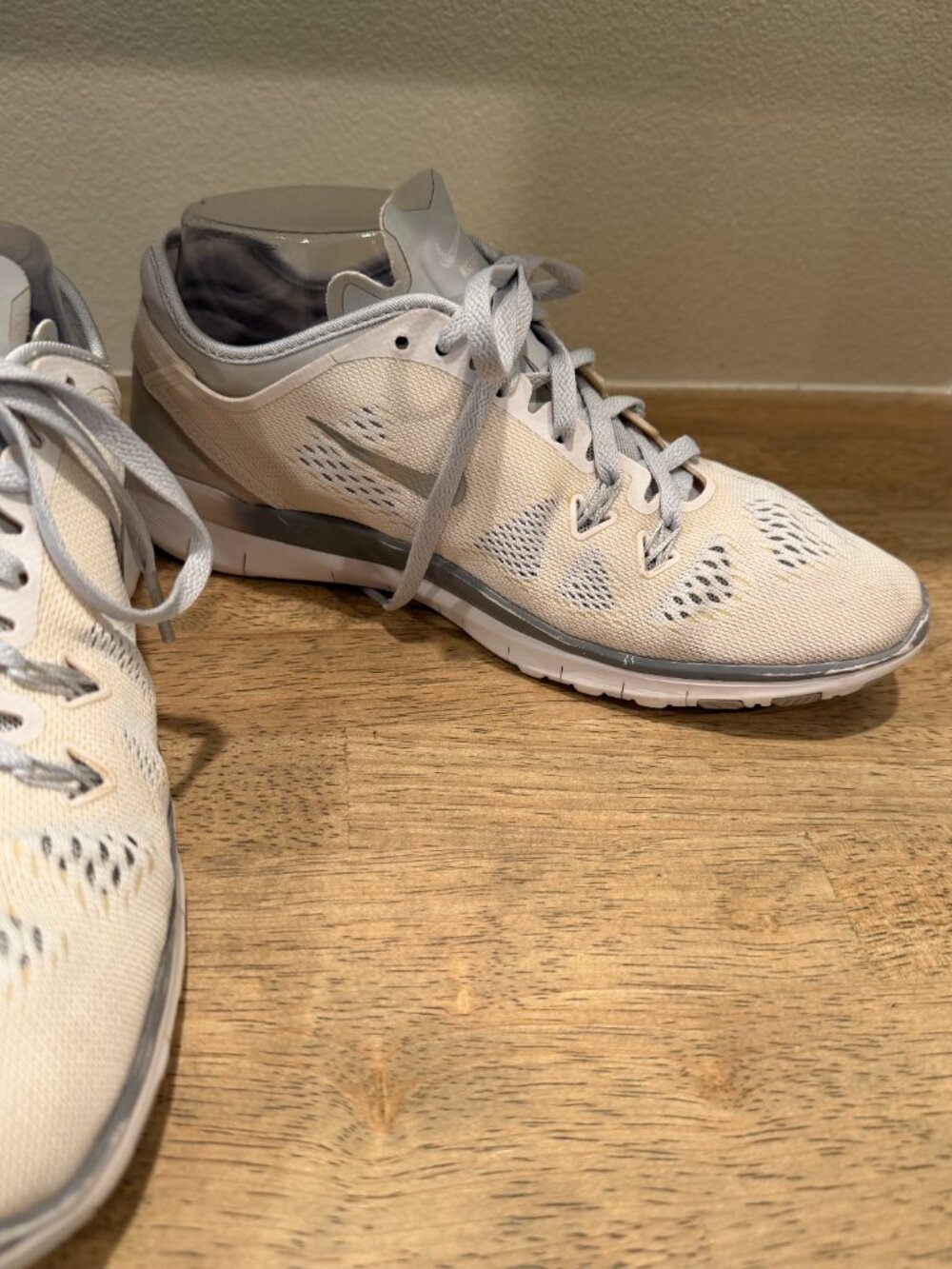 Nike Free 5.0 TR Fit 5 Running Shoes Cream White Size 7 - Picture 3 of 9